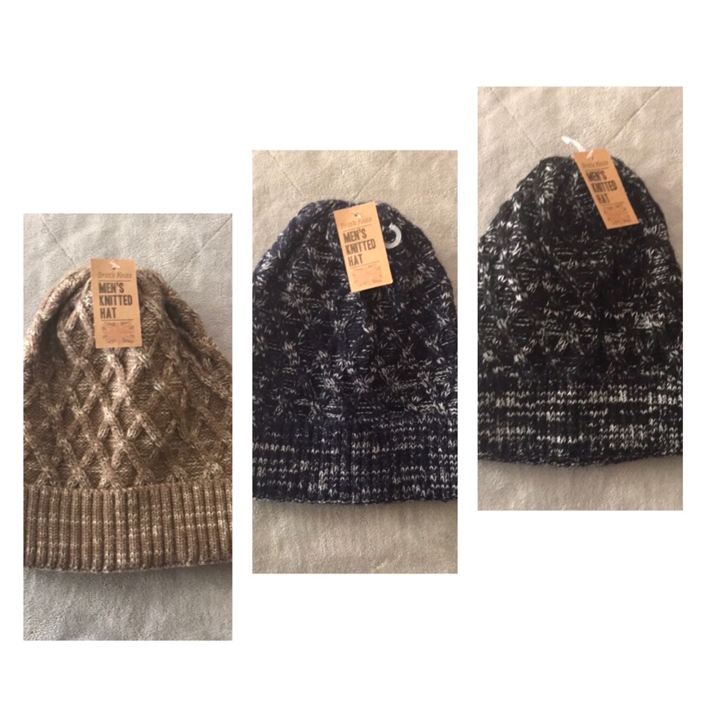 New! Men’s Britt’s Knits, Knitted Hats $13 a piece